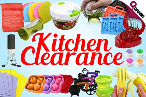 From QR5 Cooking Just Got Easy with our Kitchen Clearance Sale! (Up to QR110 Value)